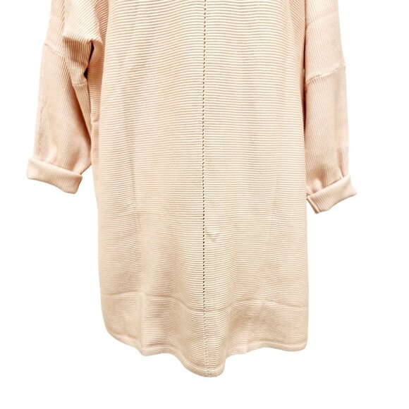 Womens Knitted Sweater Dress Fall Long Sleeve Turtleneck over Size Dress Size M - Picture 14 of 16